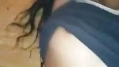 Today Exclusive- Shy Desi Village Girl Boobs Capture By Lover