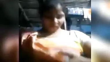 Village Girl Showing Her Boobs On Video Call
