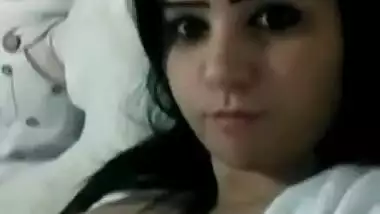 Desi Hot Girl On Bed