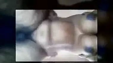 Hyderabad Friend's Rough & Thoroughly Orgasmic Pussy Fucking & Huge Tits Bouncing From Bottom Angle. [HYDHOTTY]