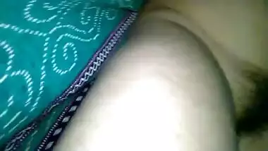 Devar admiring his sexy bhabhi inside the nightgown