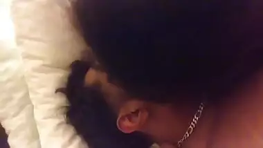Tamil girl making a selfshot video for boyfriend part 1