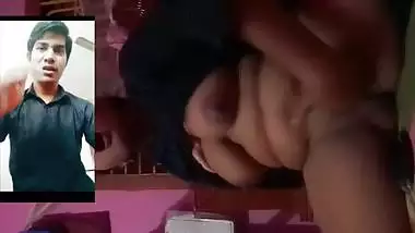 Big boob Bangla naked girl masturbates on live video call