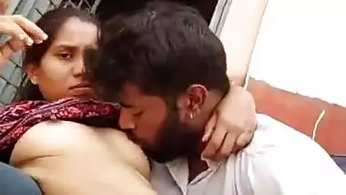 Desi Lovers Fucking Outdoor 2 clips part 1