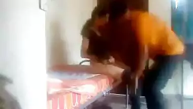 Desi BF sets hidden cam in room for quick fuck with GF