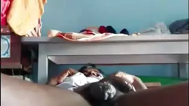 Indian sex video of a Telugu guy filling a cunt with cum