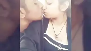 Indian girl kiss first time