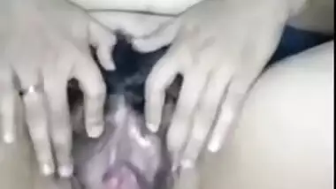 Desi striptease show of XXX young gal revealing her super-hairy cunt