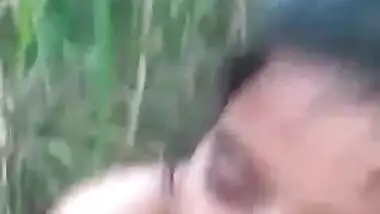 Desi college girl first time fucked in jungle