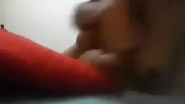 Dick hungry Bangla GF selfie MMS video