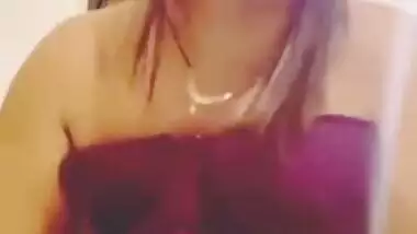 Naughty Bhabhi boobs show with hot expressions