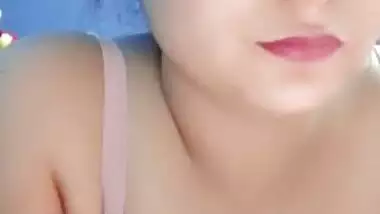 Indian beautiful girl video call with lover-2