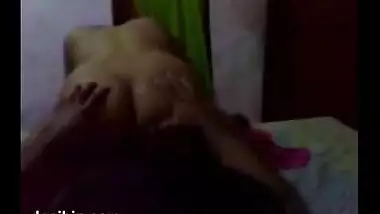 Guy Enjoying His Wife At Home