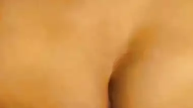 Indian girlfriend fucked doggy style