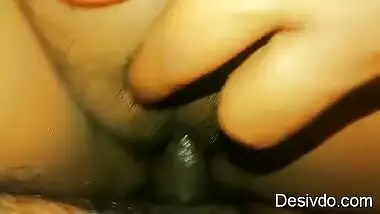 desi wife with dark black nipples and hairy pussy fucked closeup indian guy cum on her pussy