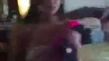 Sexy Telugu girl feeling furious after the bath