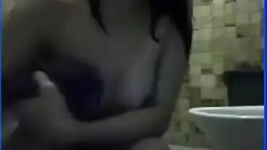 indian gf in shower