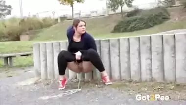 Pissing at public place
