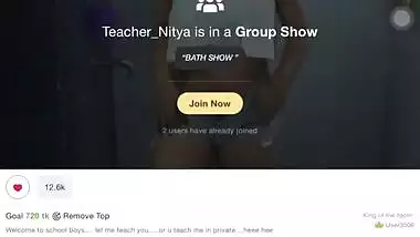 Chubby indian shower show