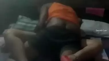 Today Exclusive- Horny Desi Couple Night Time Sex