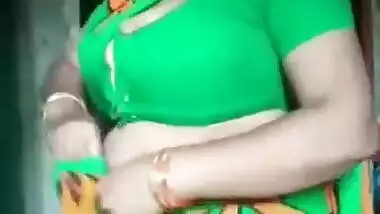 Desi Milf Married Aunty After Fuck Wearing Saree