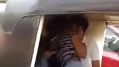 Indian Teen Girl getting fingered in public