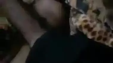 Desi Bhabhi boob press by devar during their selfie video