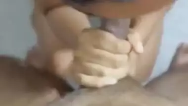 Sri Lankan Girl Having A Bath And Sucking Dick