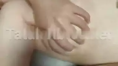 Boyfriend Pressing GF boobs Nude