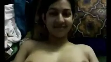Hot desi girl showing her sexy chut and boobs to her lover