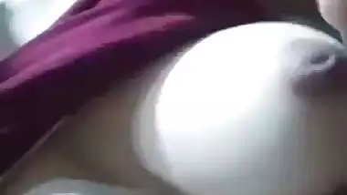 Virgin village girl viral boob press selfie
