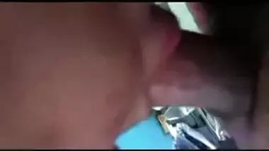 Southindian Mallu Aunty doing blowjob to her BF