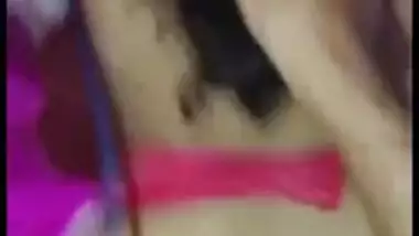 Blindfolded Desi slut spreads legs for man's XXX pecker for webcam