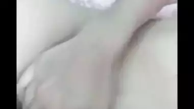 Indian Girl Showing boob and fingering pussy