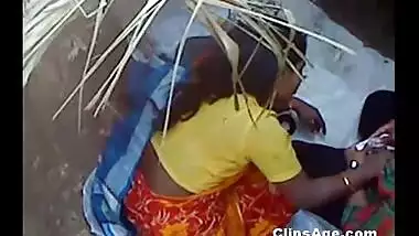 Tamil lady getting fucked doggy style by uncle hot MMS clip