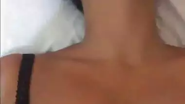 Desi girl takes cucumber in her tight pussy