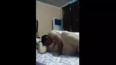 Aged bhabhi enjoys a hardcore fuck with her excited neighbour