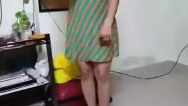 Newly married Bhabi Sexy Dance For Husband