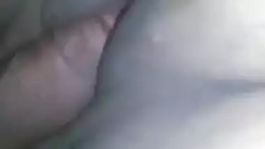 Shaved puffy pussy fucking