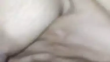 indian wife's Boobs with hard nipples