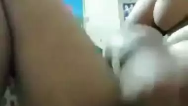 Bengali Boudi masturbating pussy with cucumber