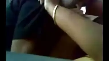 Telugu big boobs aunty having sex with her servant
