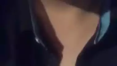Desi beautiful bhabi show her big boob selfie video