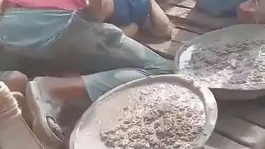 Labour fucking village girl during house construction