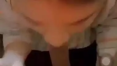 Dehati girl boob feed and dick sucking act