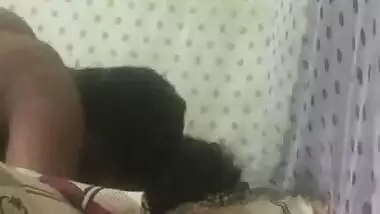 desi wife unhappy with her man as he is recording
