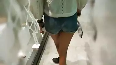 Ass of a young Indian girl