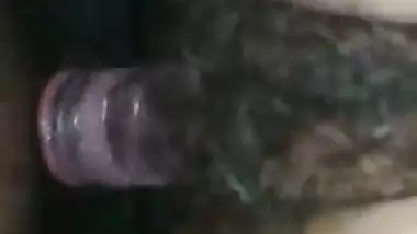 desi wife hairy pussy fucked by condom cover dick 2