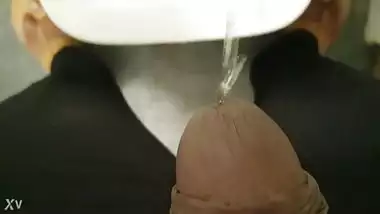 Indian dick pissing