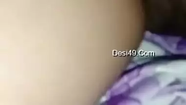 Husband XXX plays with wet Desi pussy of his wife making her cum